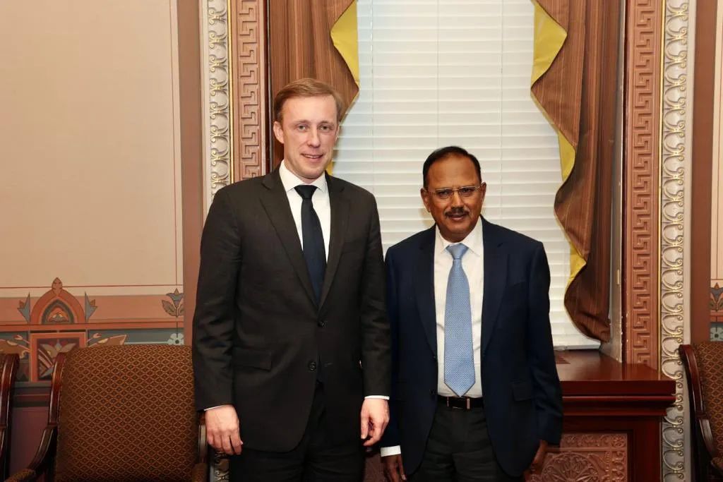 1月31日，美国总统国家安全事务助理沙利文和印度国家安全顾问多瓦尔参与“关键和新兴技术倡议（icet）”首次高级别技术伙伴关系对话。
